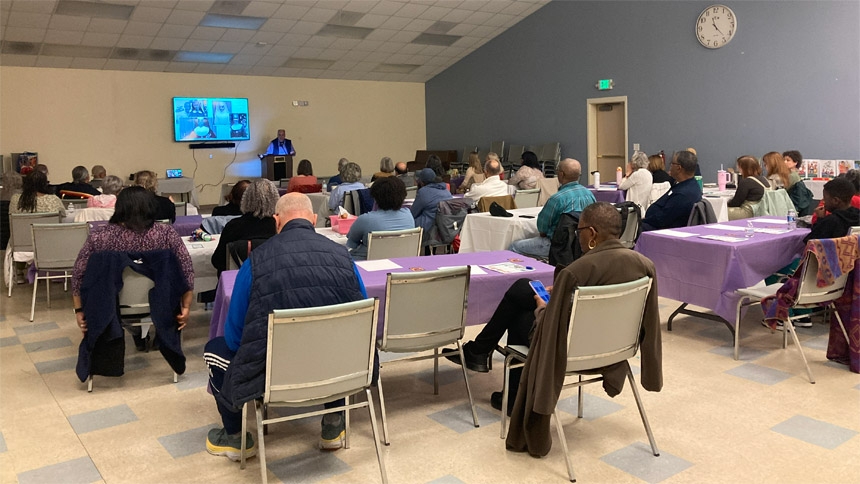 ‘Loving our neighbors’: Brother Mickey McGrath leads Lenten art retreat 
