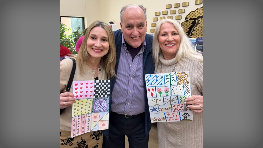 ‘Loving our neighbors’: Brother Mickey McGrath leads Lenten art retreat 