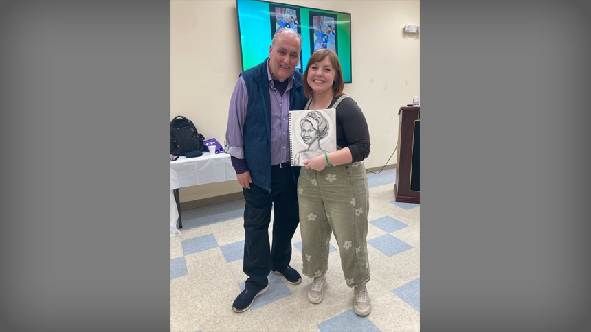 ‘Loving our neighbors’: Brother Mickey McGrath leads Lenten art retreat 