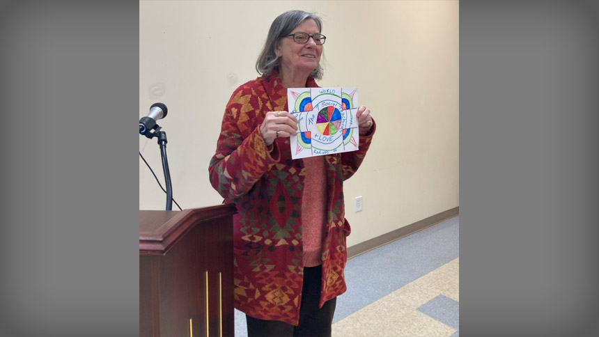 ‘Loving our neighbors’: Brother Mickey McGrath leads Lenten art retreat 