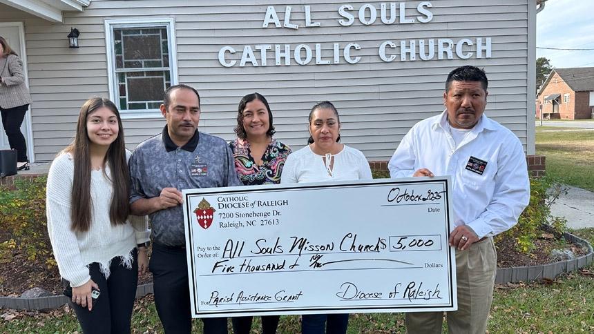 BAA donors bring hope and help to local parishes