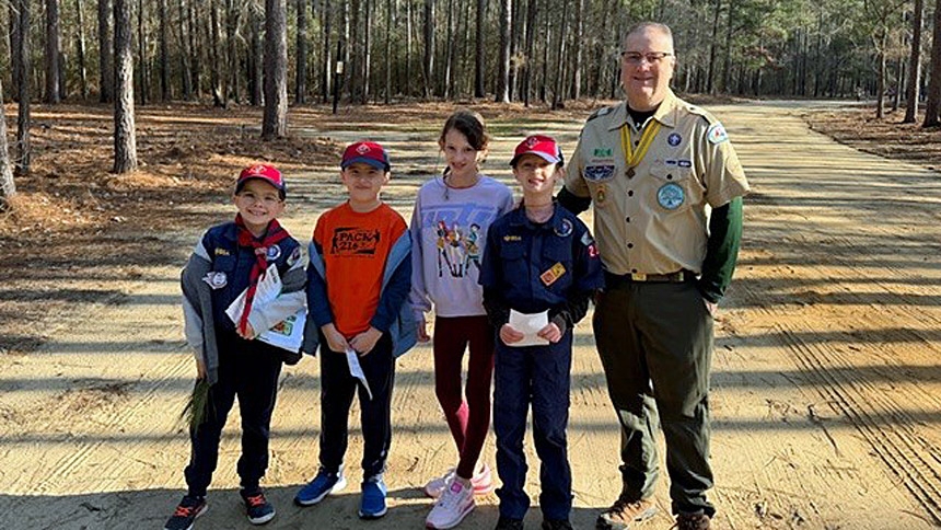 Catholic Scouts gather for camporee