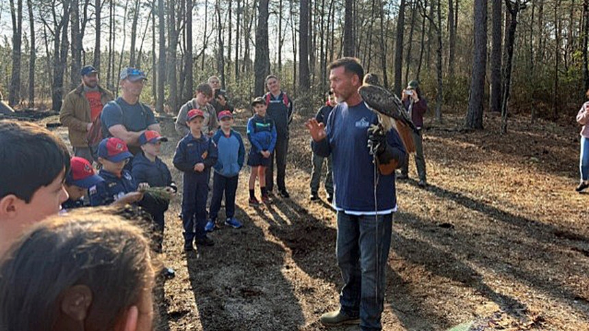 Catholic Scouts gather for camporee