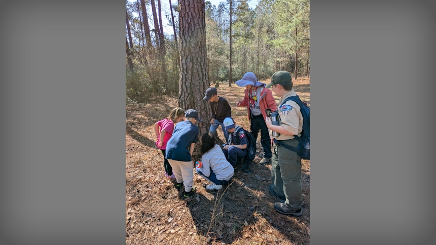 Catholic Scouts gather for camporee