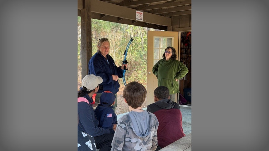 Catholic Scouts gather for camporee