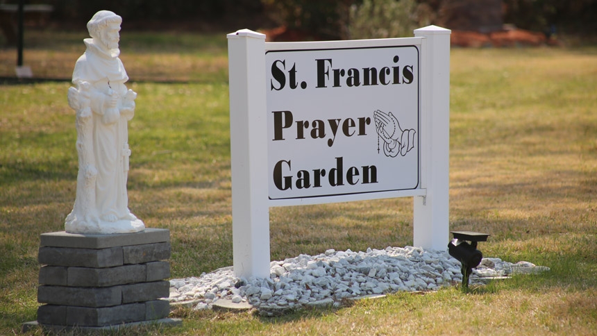 New pilgrimage site is blessed near the coast