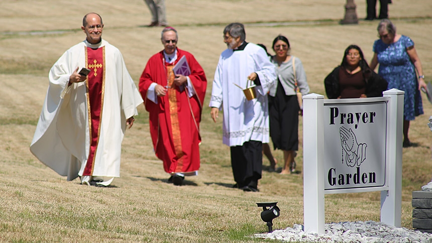 New pilgrimage site is blessed near the coast