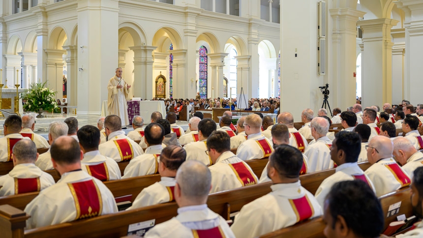 ‘Something in the air’: Chrism Mass marks presence of Spirit