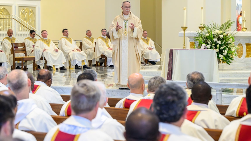 ‘Something in the air’: Chrism Mass marks presence of Spirit