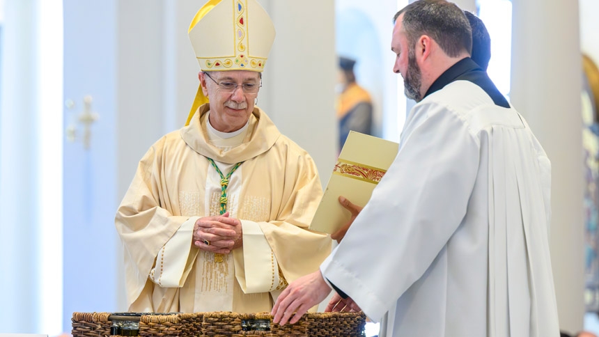 ‘Something in the air’: Chrism Mass marks presence of Spirit