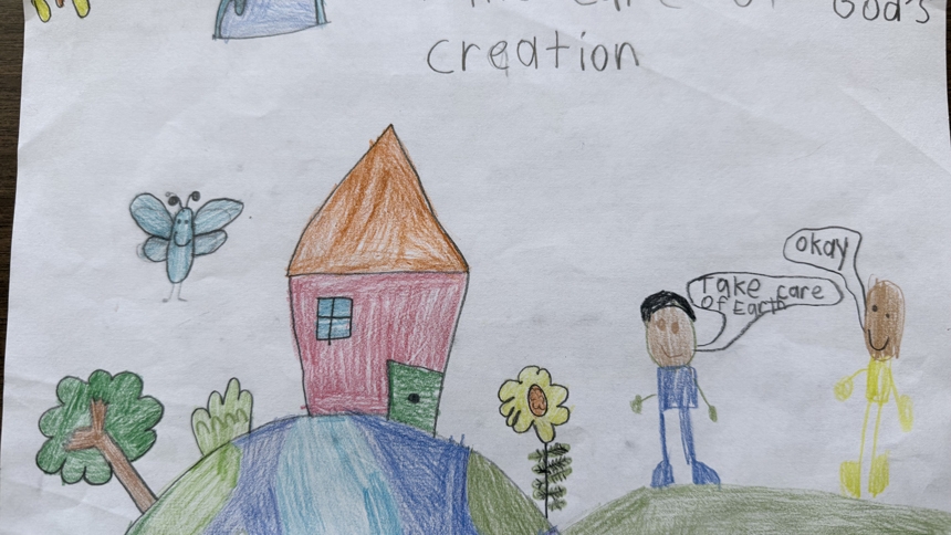 How they care: Showcase encourages students to draw for the Earth