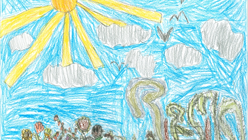 How they care: Showcase encourages students to draw for the Earth