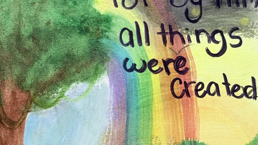 How they care: Showcase encourages students to draw for the Earth