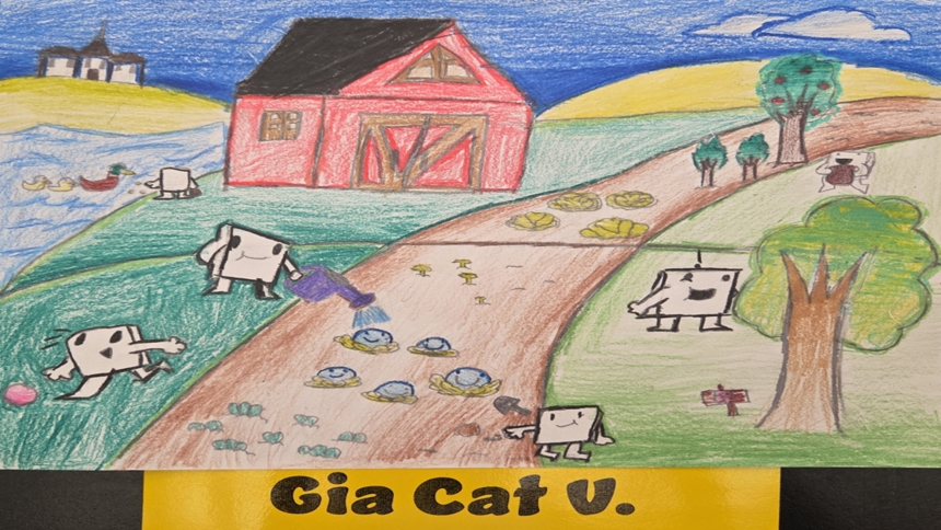 How they care: Showcase encourages students to draw for the Earth