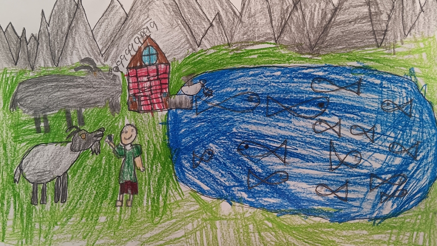 How they care: Showcase encourages students to draw for the Earth