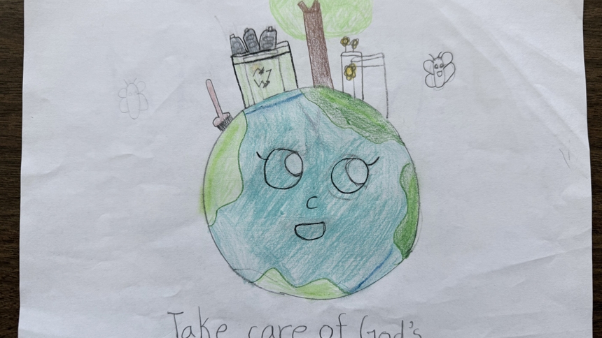 How they care: Showcase encourages students to draw for the Earth