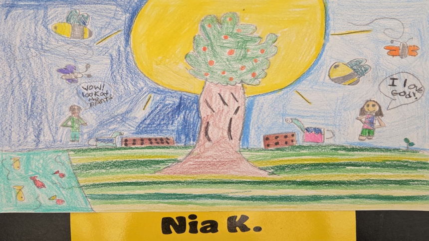 How they care: Showcase encourages students to draw for the Earth