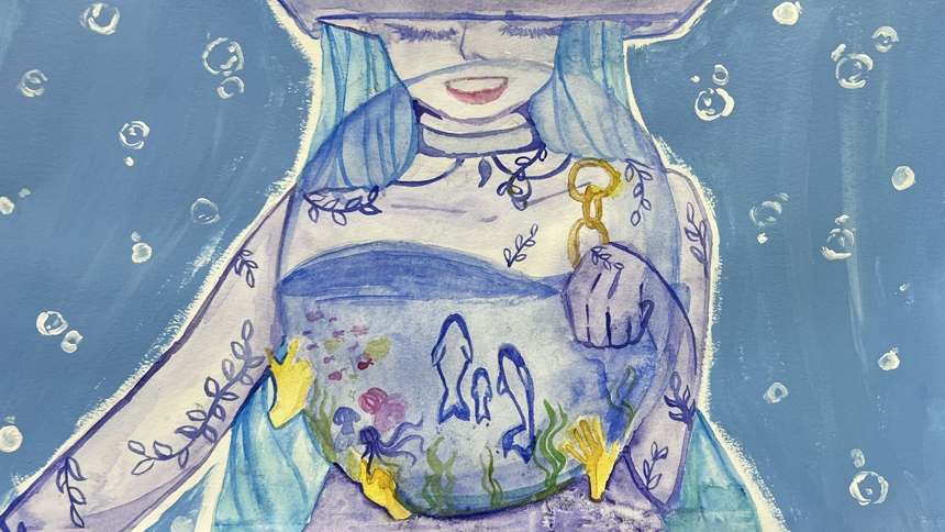 How they care: Showcase encourages students to draw for the Earth