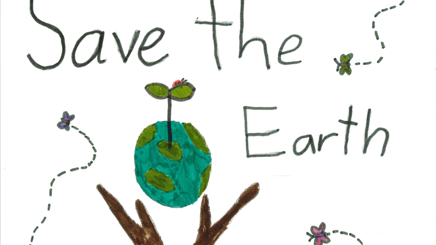 How they care: Showcase encourages students to draw for the Earth