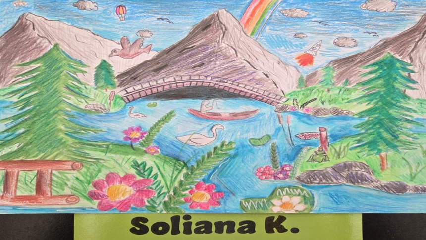 How they care: Showcase encourages students to draw for the Earth