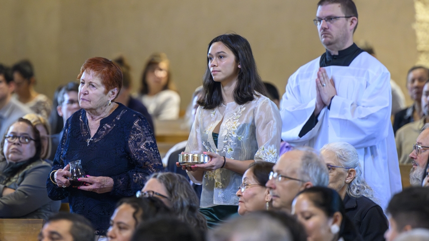 Two ordained to transitional diaconate