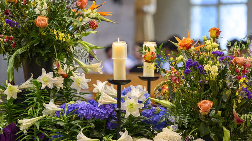 Two ordained to transitional diaconate