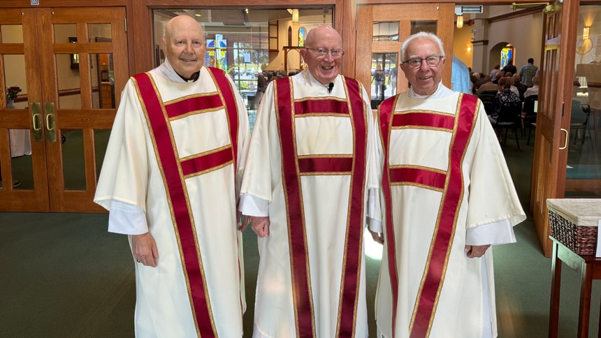 Deacon marks decades of faithful service following 1981 ordination