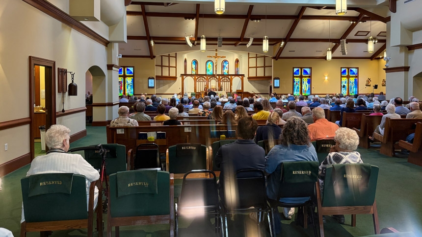 Deacon marks decades of faithful service following 1981 ordination