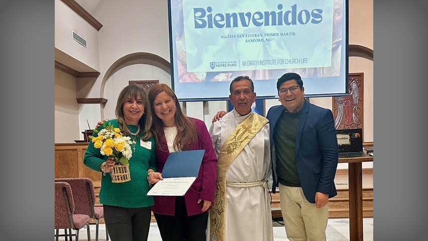 Diocese of Raleigh concludes pilot Hispanic family catechesis initiative with Notre Dame