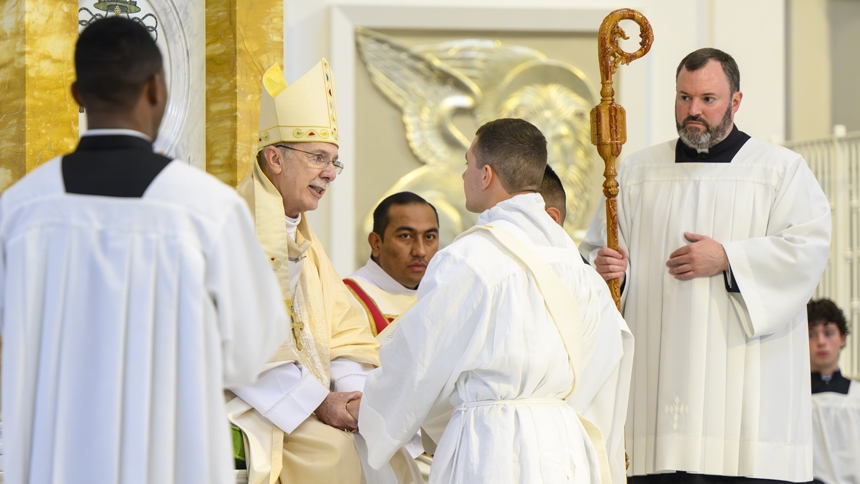 ‘By ministry and life’ Father Drew ordained to bring glory to God