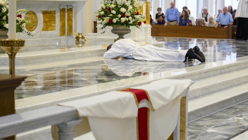 ‘By ministry and life’ Father Drew ordained to bring glory to God