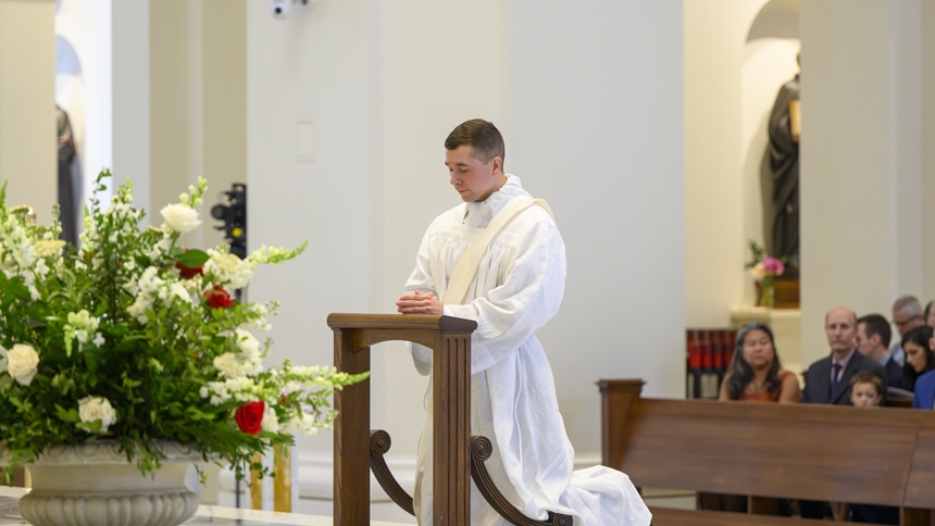 ‘By ministry and life’ Father Drew ordained to bring glory to God