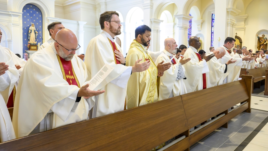 ‘By ministry and life’ Father Drew ordained to bring glory to God