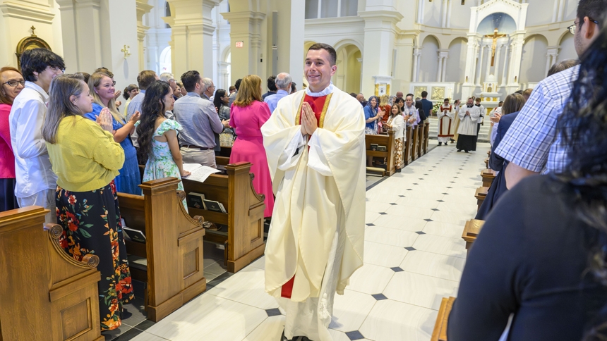 ‘By ministry and life’ Father Drew ordained to bring glory to God