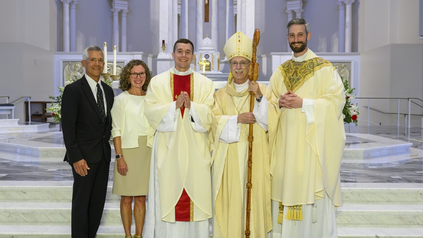 ‘By ministry and life’ Father Drew ordained to bring glory to God