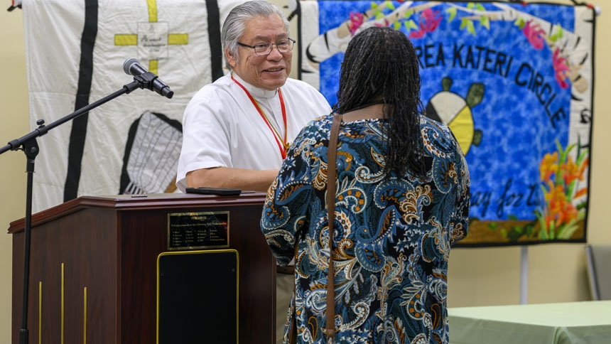 Group celebrates life and legacy of St. Kateri Tekakwitha 