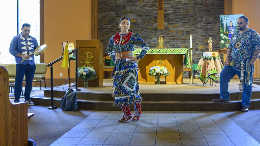 Group celebrates life and legacy of St. Kateri Tekakwitha 
