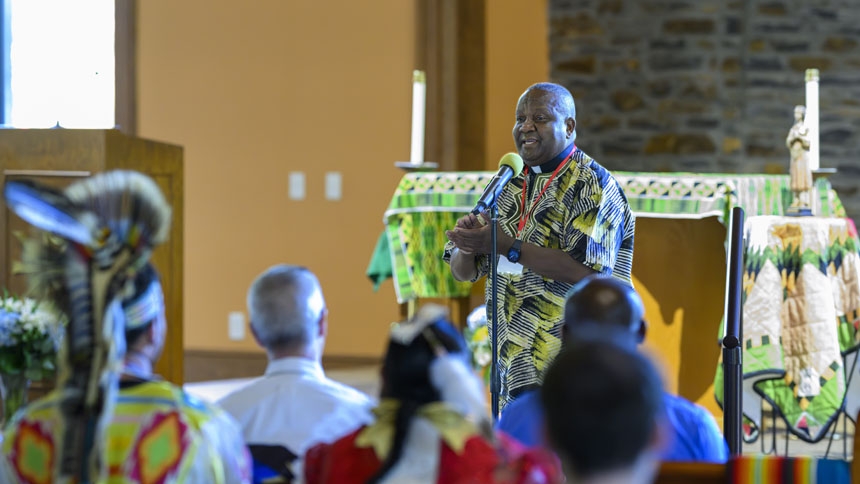 Group celebrates life and legacy of St. Kateri Tekakwitha 