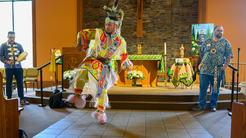 Group celebrates life and legacy of St. Kateri Tekakwitha 