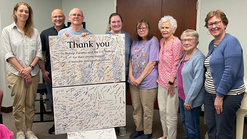 St. Andrew the Apostle parishioners highlight immigration ministry efforts