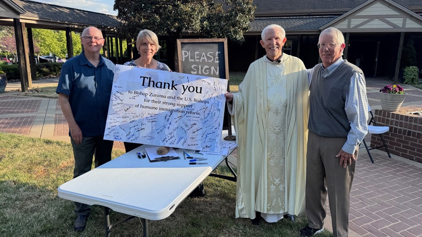 St. Andrew the Apostle parishioners highlight immigration ministry efforts