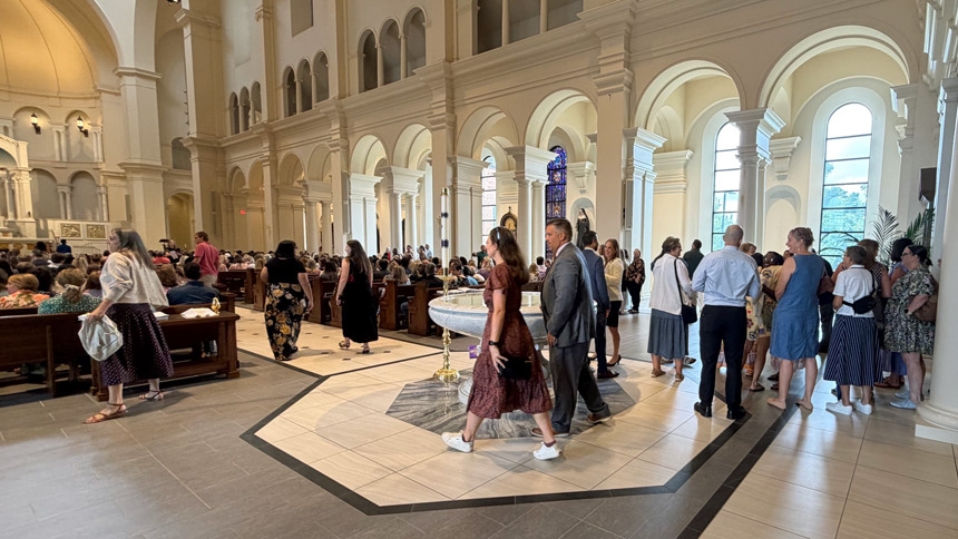 Diocese of Raleigh Catholic schools gather for annual All Employee Mass