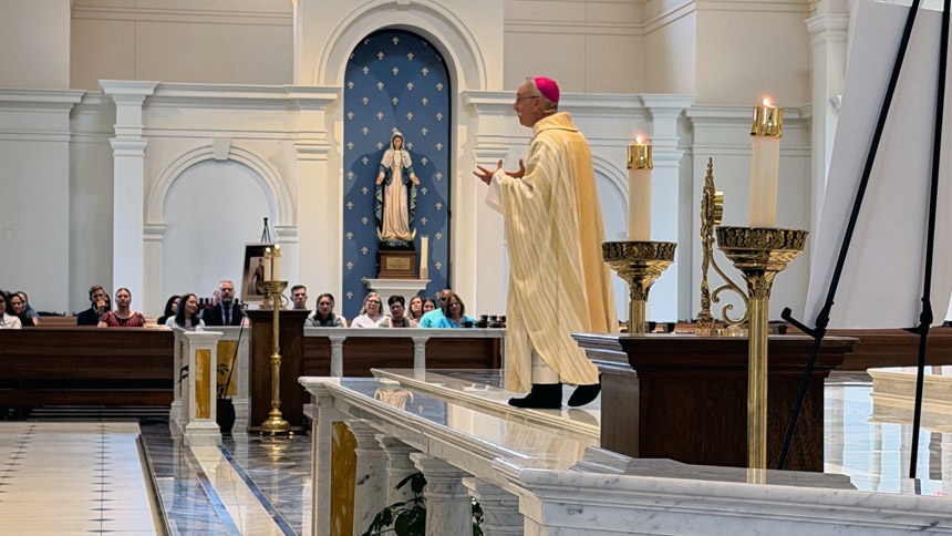 Diocese of Raleigh Catholic schools gather for annual All Employee Mass