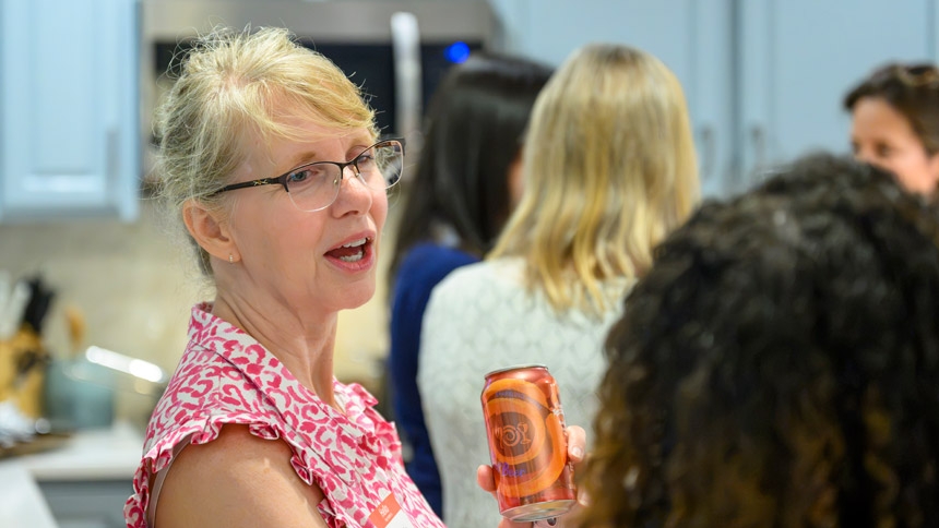Two groups at St. Francis of Assisi Parish in Raleigh, Journeymen and Women at the Well, are seeing the benefits of shared faith and multi-generational friendship. 