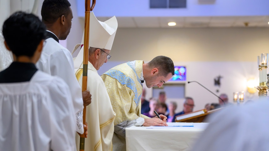 St. Stanislaus celebrates new pastor, parish hall