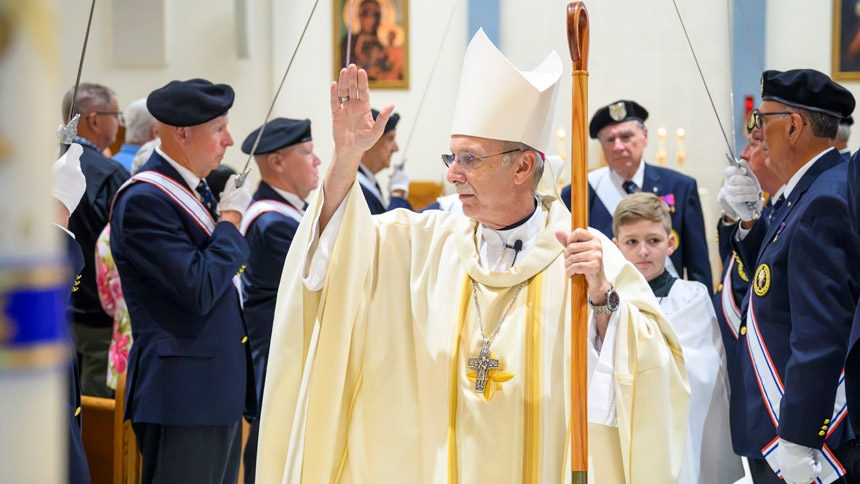 St. Stanislaus celebrates new pastor, parish hall