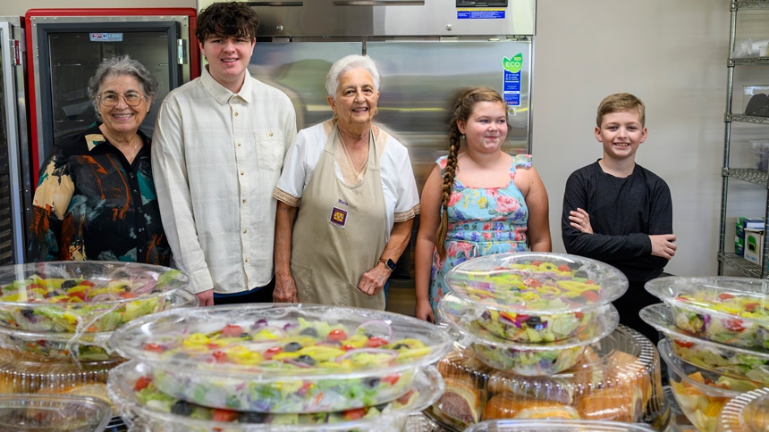 St. Stanislaus celebrates new pastor, parish hall