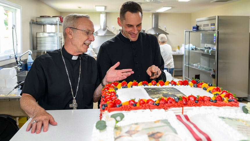 St. Stanislaus celebrates new pastor, parish hall