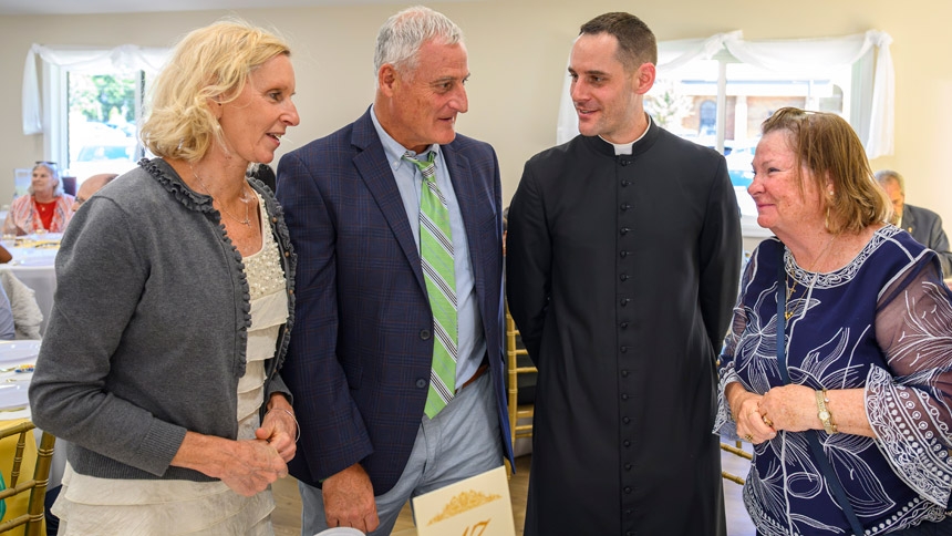 St. Stanislaus celebrates new pastor, parish hall