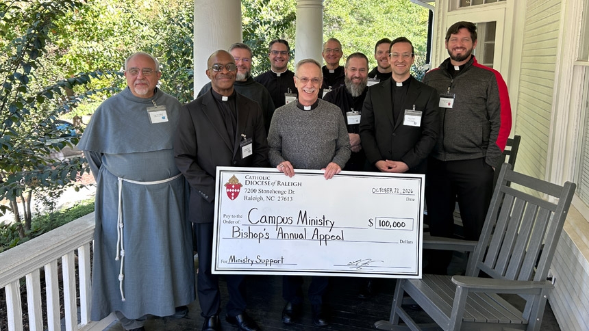 Grant to help support Catholic campus ministry